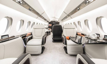 Falcon 6X Wins Prestigious Interior Design Award